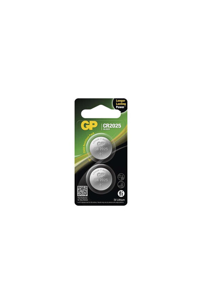 GP Baterie litiu CR2025 3V 2 buc.