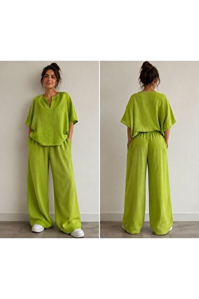 Pozitif Ayrobin Fabric Oversize Stylish Double Suit