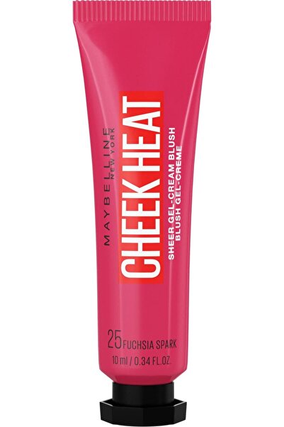 MABY Cheek Heat Water-Infused Hydrating Gel Cream Blush, 25 Fuchsia Spark