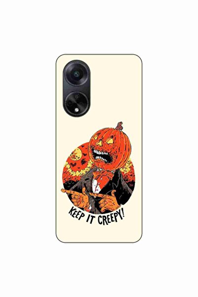 OEM Husa compatibila cu Oppo A98 5G Silicon Gel Tpu Model Halloween Keep it C...