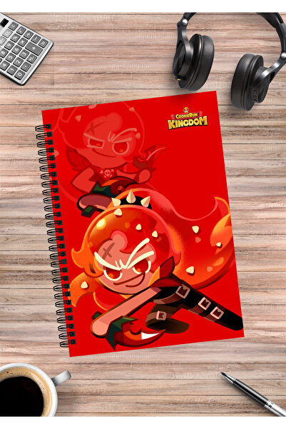 mertfigur Cookie Run Kingdom Spiral Notebook A5 (50 Sheets)