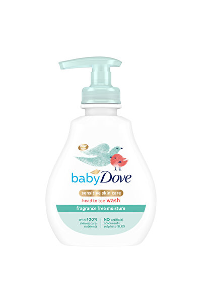 Baby Dove Hassas Ciltli Bebekler İçin Parfümsüz Saç Ve Vücut Şampuanı 200 Ml