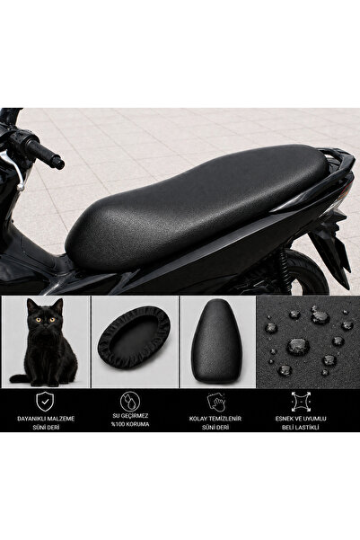 lawrenceshop Husa de șa pentru motociclete Kanuni Popcorn 90 Protecție imperm...