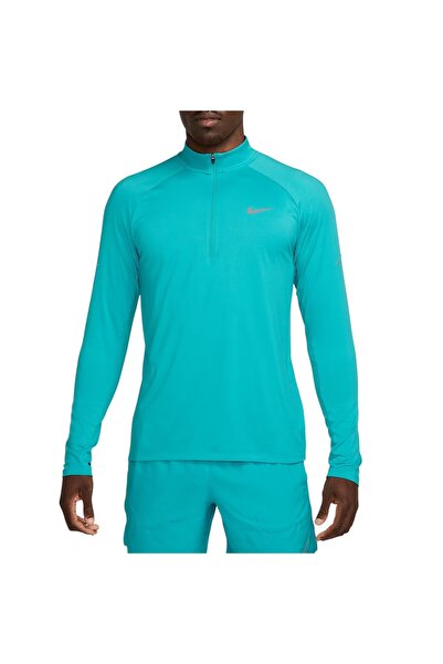 Nike Running shirt men Stride SS 2025-Turquoise-S