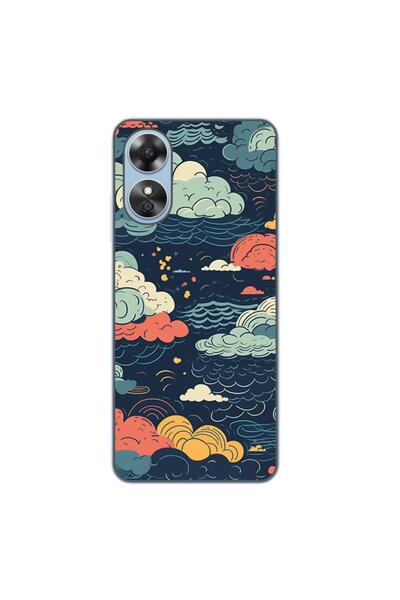 OEM Husa compatibila cu Oppo A17 Silicon Gel Tpu Model Mystic Night Sky