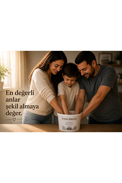 Vass Bros Aile Anı Kiti 3d El Heykeli Anne Baba Çocuk El Heykel Kiti