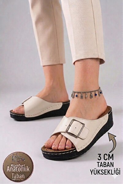 Behtah Kundura Women's Orthopedic Soft Puff Sole Comfortable Mother's Daily I...
