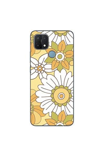 OEM Husa compatibila cu Oppo A15 si A15s Silicon Gel Tpu Model Pastel Garden