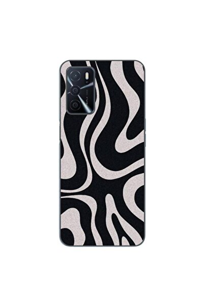 OEM Husa compatibila cu Oppo A16 Silicon Gel Tpu Model Monochrome Hypnotic