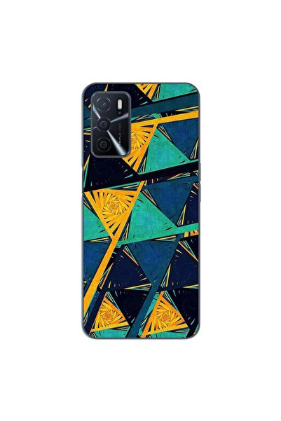 OEM Husa compatibila cu Oppo A16 Silicon Gel Tpu Model Abstract Prism