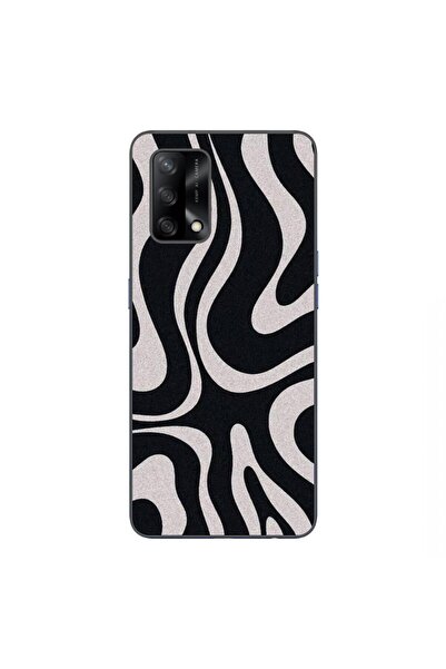 OEM Husa compatibila cu Oppo A74 4G Silicon Gel Tpu Model Monochrome Hypnotic