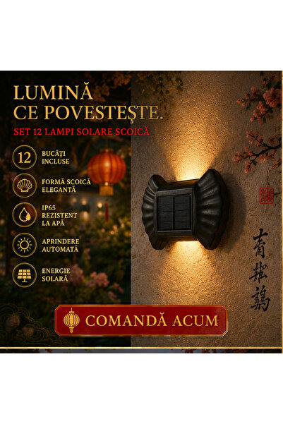 OEM SET OF 12 SHELL LAMPS (RO-V02) (PLD)