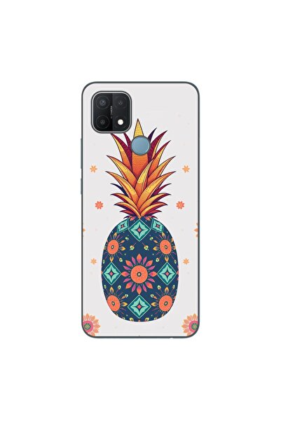 OEM Θήκη συμβατή με Oppo A15 και A15s από σιλικόνη gel TPU με σχέδιο λουλουδι...