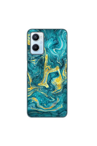 OEM Husa compatibila cu Oppo A96 4G Silicon Gel Tpu Model Abstract Gemstone Glow