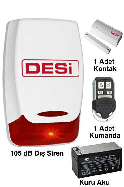 Desi Alarm Desi Midline WS Hırsız Alarm Sistemi Alarm Seti Sistemi
