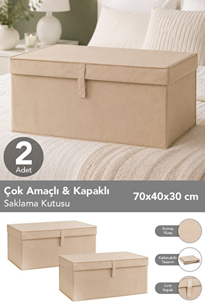 Meleni Home Set od 2 Mega Plus kutije za skladištenje - višenamenska organiza...