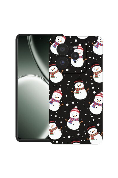 bestcase ¬Æ Husa pentru Realme GT 7 Pro cu Design Snowman, TPU Mat Ultra Slim...