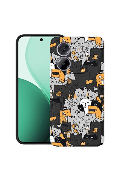 bestcase ¬Æ Ultra Slim TPU Case Compatible with Poco M7 Pro 5G, with Cat Patt...