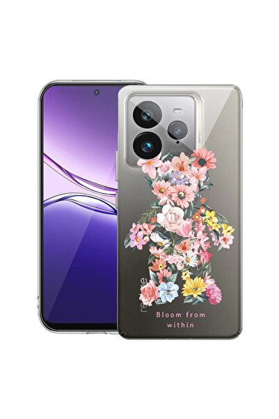 bestcase Husă pentru Realme GT 7 Pro cu design Ursuleț de pluș  "Bloom From W...