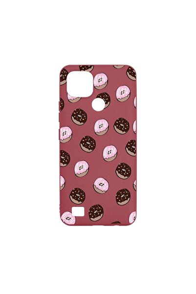 bestcase Husa Silicon, Compatibila Cu Realme C21, Donuts, rezistenta la uzura...