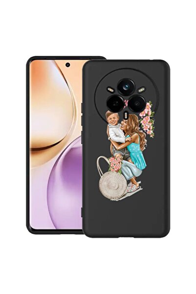 bestcase Θήκη για Realme 14 Pro Plus 5G, Μαμά ζωή με αγόρι, Λεπτή σιλικόνη 0....