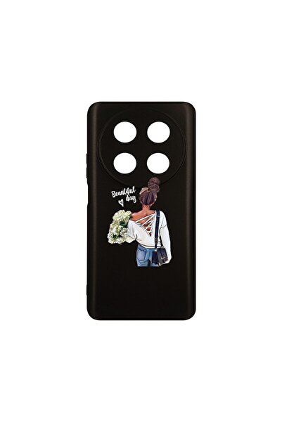 bestcase Λεπτή Θήκη Σιλικόνης 0.8MM, Συμβατή με Huawei Nova 12i, Όμορφη Ημέρα...