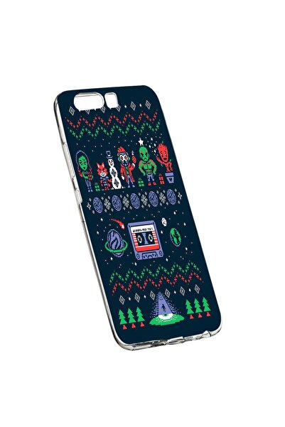 bestcase Коледа, Коледа, защитен калъф с робот за Huawei Y6 2018, устойчив на...