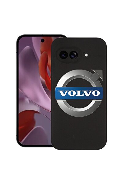 bestcase Калъф за Google Pixel 9a, Volvo, Тънък силиконов 0.8ММ, Удароустойчи...
