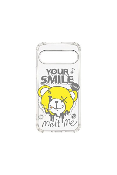 bestcase Husă Antișoc 1.5MM, Compatibilă cu Google Pixel 9 Pro, Ursuleț de pl...