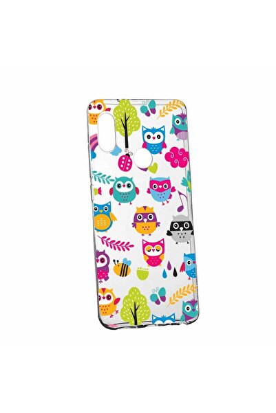 bestcase Калъф за Huawei Y7 2019, Бухал, 43, изработен от висококачествен сил...