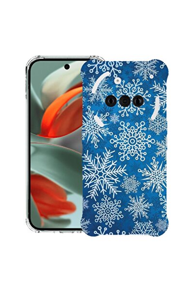 bestcase ¬Æ Husa compatibila Nothing Phone (3a), Anti Shock 1.5MM, Winter Pat...