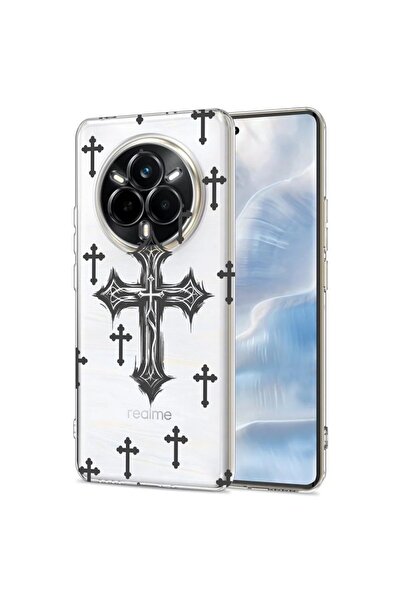 bestcase Θήκη για Realme 14 Pro 5G, BestCase™ Διαφανής Σιλικόνη 2MM, Σταυρωτή...
