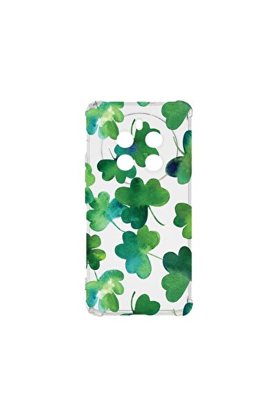 bestcase ¬Æ Husa Anti Shock 1.5MM, Compatibila Cu Realme 12 Pro, Green leaf, ...