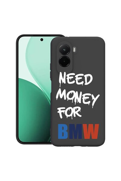 bestcase Θήκη TPU Υπέρλεπτη Συμβατή με Poco M7, με σχέδιο  "Need Money ", 311...