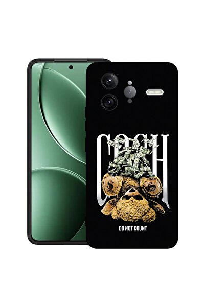 bestcase ¬Æ Husa pentru Poco F7 Ultra cu Design Teddy Bear Money, TPU Mat Ult...