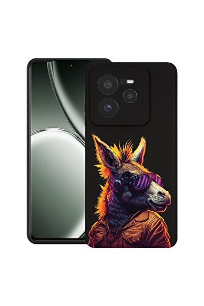 bestcase Калъф за Realme GT 7 Pro, Премиум тънък силиконов 1.2ММ, Funky Dunke...