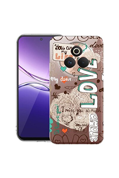 bestcase ¬Æ Husa pentru Realme P3 Pro cu Design Love, Clear Slim Silicon, Ant...
