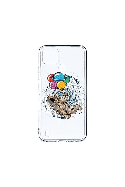 bestcase Husa BestCase¬Æ Clear Silicon 2MM, Compatibila Cu Realme C21Y, Happy...