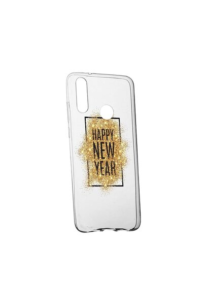 bestcase Husa de protectie Happy New Year pentru Huawei P30 Lite, rezistenta ...