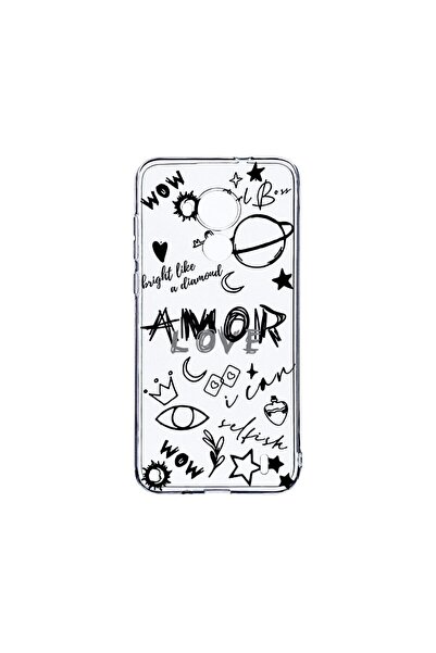 bestcase Διαφανής Θήκη Σιλικόνης 2MM, Συμβατή με Nokia C30, Goth Love, Αντικρ...