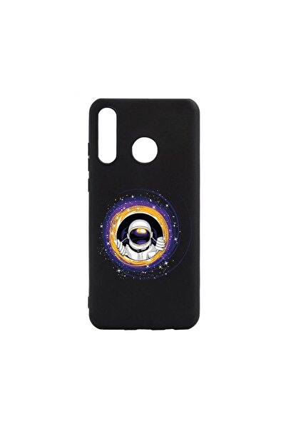 bestcase Husa Silicon Compatibila Cu Huawei P30 Lite, Astronaut, rezistenta l...