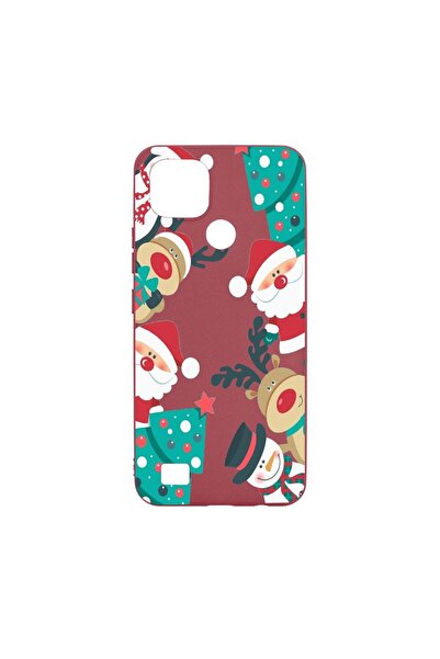 bestcase Husa Silicon, Compatibila Cu Realme C21, Xmas Winter Time, rezistent...