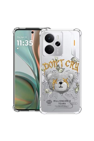 bestcase Αντικραδασμική Θήκη Συμβατή με Poco M7 Pro 5G, με Σχέδιο Αρκουδάκι Ε...