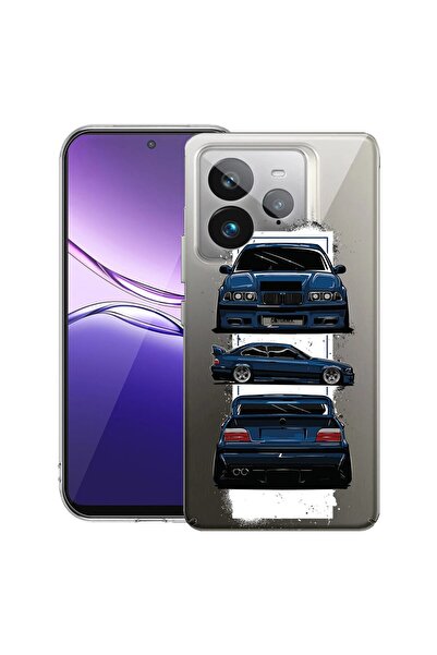 bestcase ¬Æ Husa pentru Realme GT 7 Pro cu Design The BMW E36, Clear Slim Sil...
