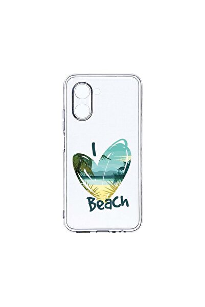 bestcase Husa BestCase¬Æ Clear Silicon 2MM, Compatibila Cu Realme C33, I Love...