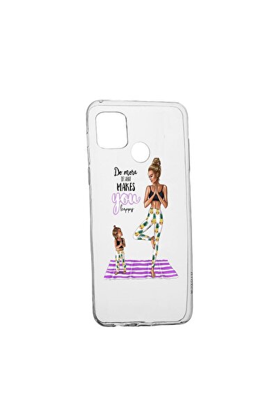 bestcase Θήκη Σιλικόνης Κορίτσι - Μαμά, Συμβατή με Realme C25Y, ανθεκτική στη...