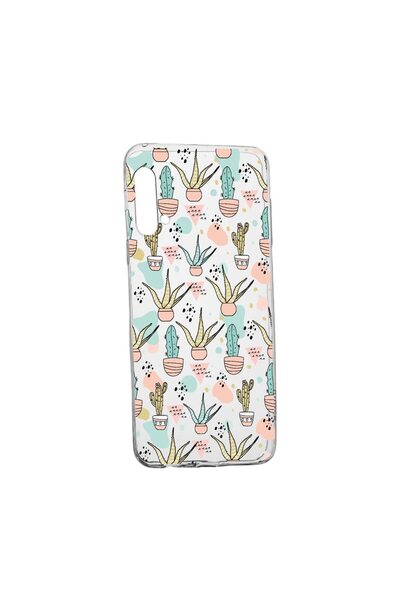 bestcase Husa Silicon Compatibila Cu Huawei Honor 20 Pro, Cactus, rezistenta ...