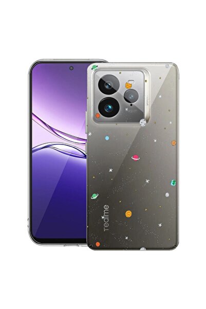 bestcase ¬Æ Husa pentru Realme GT 7 Pro cu Design Universe, Planets, Clear Sl...