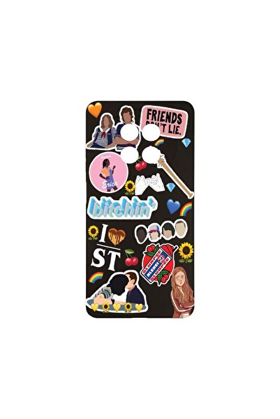 bestcase ¬Æ Husa Slim SIlicon 0.8MM, Compatibila Cu Realme 12 5G, Friends Don...