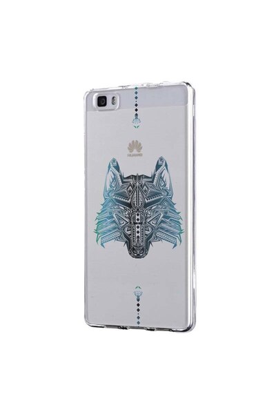 bestcase Θήκη σιλικόνης, Διαφανής, Λεπτή, Λύκος, Huawei MATE 10